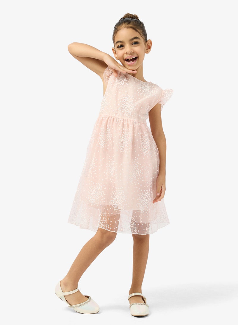 Pinata Soft Pink Fairy-Wing Occasion Dress - Image 4